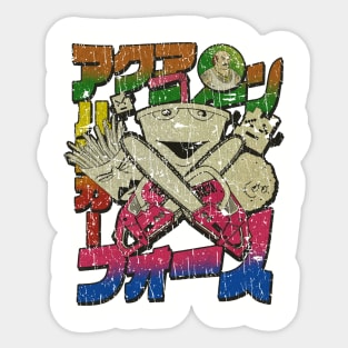 RETRO STYLE - Aqua Teen Japanes Style Sticker